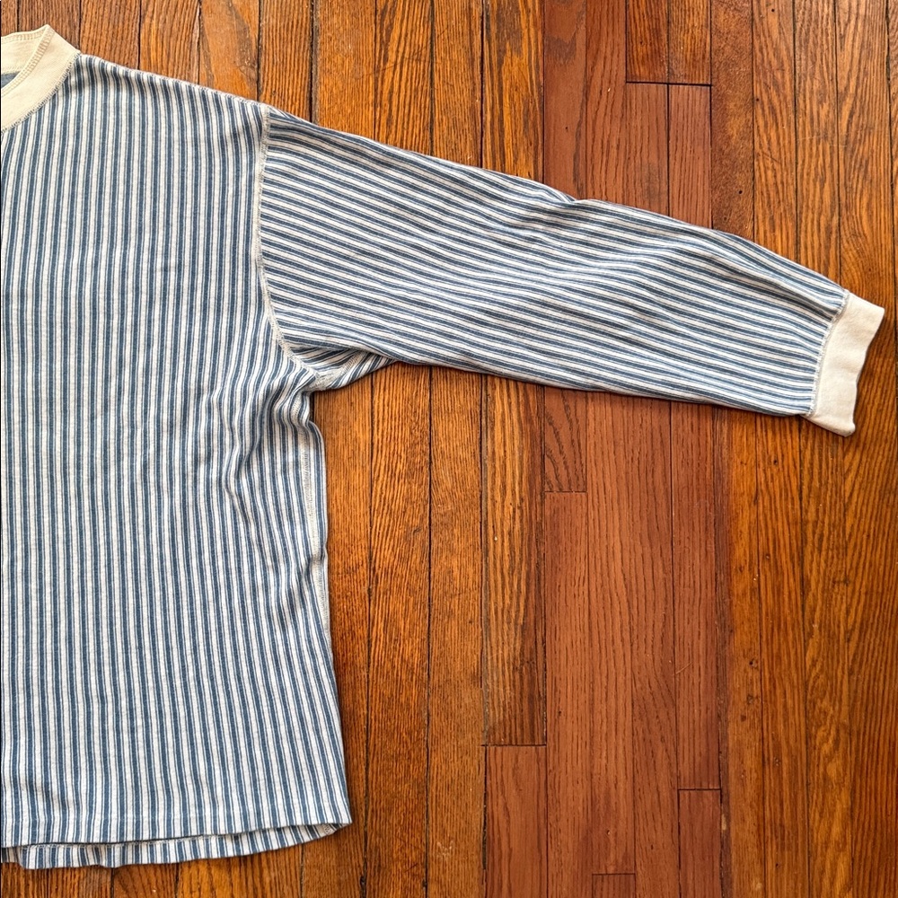 70’s L.L Bean Henley True Vintage Long Sleeve Shirt - Picture 6 of 12